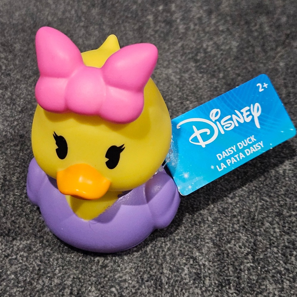 Disney - Daisy Duck - Rubber Duck - Approx 3" High - Duckalooz